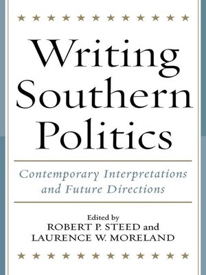 cover image of Writing Southern Politics